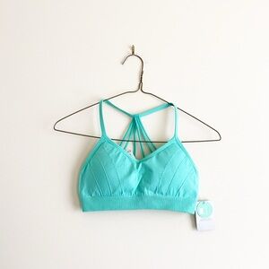 Strappy Mint Green Sports Bra – Size Small (NWT)